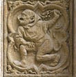 Panel 02:02 - Hairy man with beak and a tail, wielding a whip